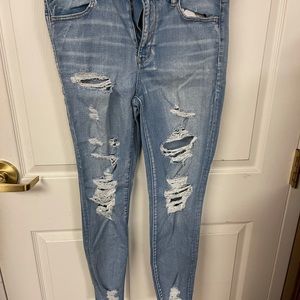 American Eagle Ripped Skinny Jeans